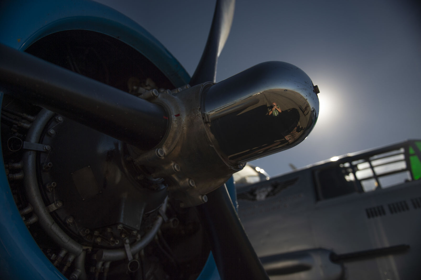 Maid in the Shade, B-25 bomber stops in Twin Falls